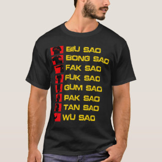 VingeChun strejkor och kvarterskjorta T Shirt