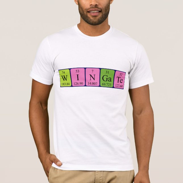 Vingerska bord namn-skjorta t-shirt (Framsida)