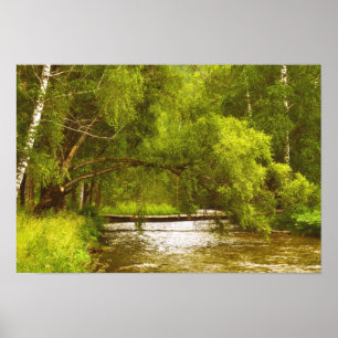 Vinggräs bäck Poster