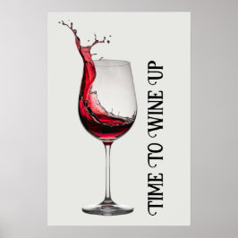 Vinglas Citat Poster