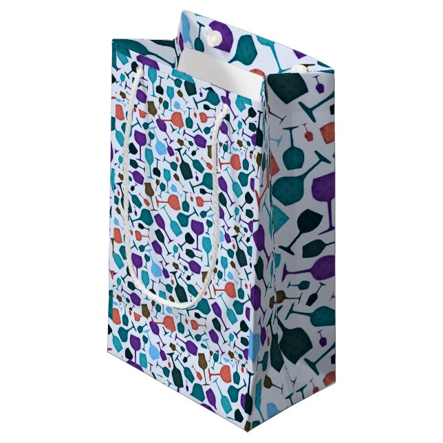 Vinglas! Vin Gift Bag (Framsidan Vinklad)