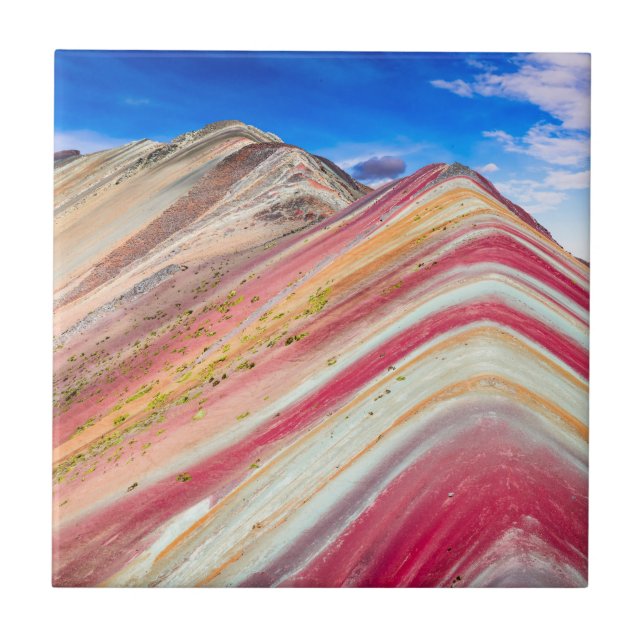 Vinicunca Peru Kakelplatta (Framsidan)