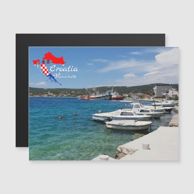 Vinišće, Kroatien | Dalmatien | Adriatiska havet (Fram/baksida)