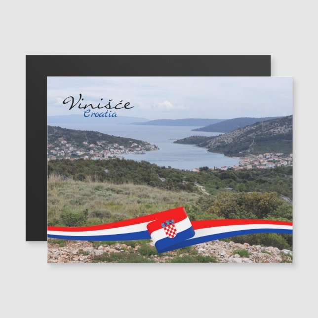 Vinišće, Kroatien | Dalmatien | Adriatiska havet (Fram/baksida)