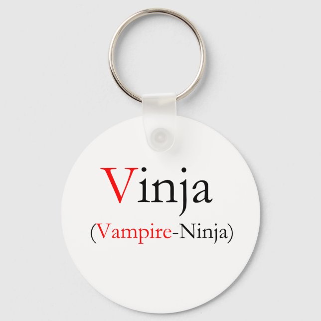 Vinja - Vampire Ninja Nyckelring (Framsida)