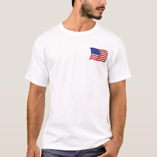 Vinka amerikanUSA FLAGGAN T-shirt