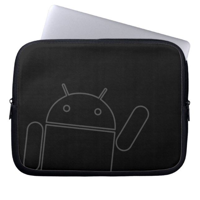 Vinka Androidelektronik hänga lös Laptop Sleeve (Framsidan)