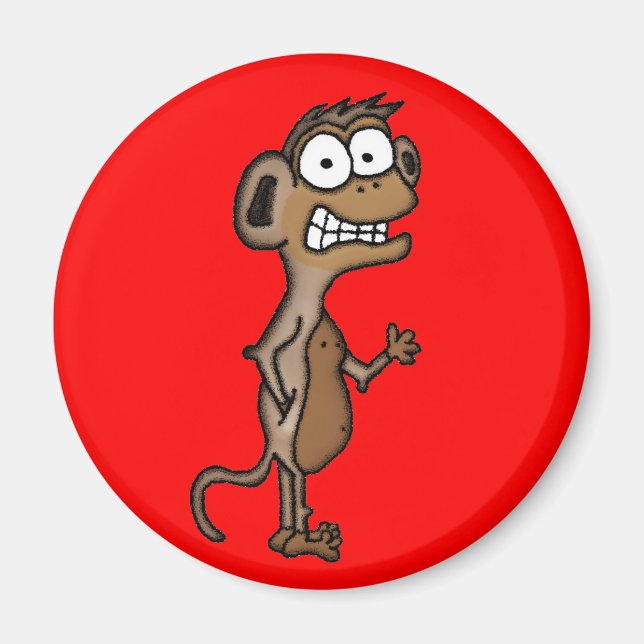 Vinka apan magnet (Framsidan)