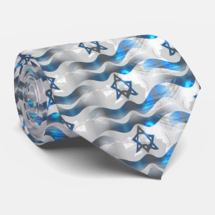 Vinka din israeliska flagga slips