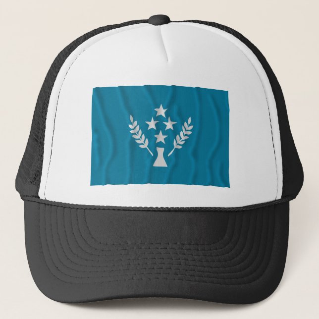 Vinka flagga av Kosrae Keps (Framsida)