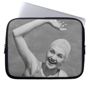 Vinka för kvinna laptop fodral