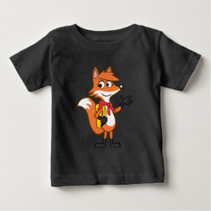 Vinka för räv för skogsvaktarestack Scarlett T Shirt