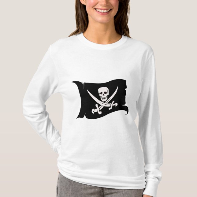 Vinka jacken Rackham för flagga #10 T Shirt (Framsida)
