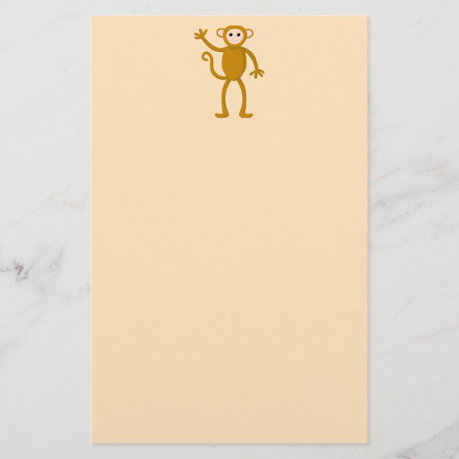 Vinka monkey.en brevpapper (Framsida)
