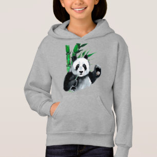 Vinka pandaen och bambu t shirt