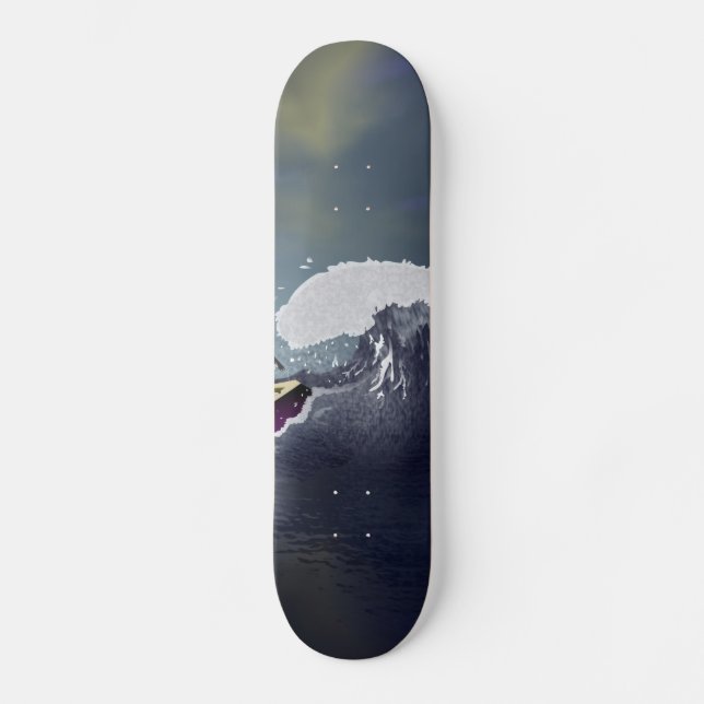 "Vinka" skateboarden Skateboard Bräda 20,5 Cm (Framsida)