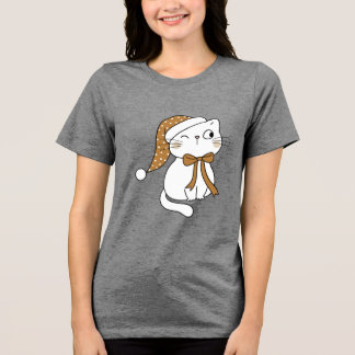 Vinkande Vinterkatt T Shirt