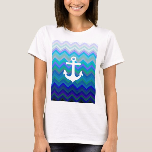 Vinkar & ankrar t-shirt (Framsida)