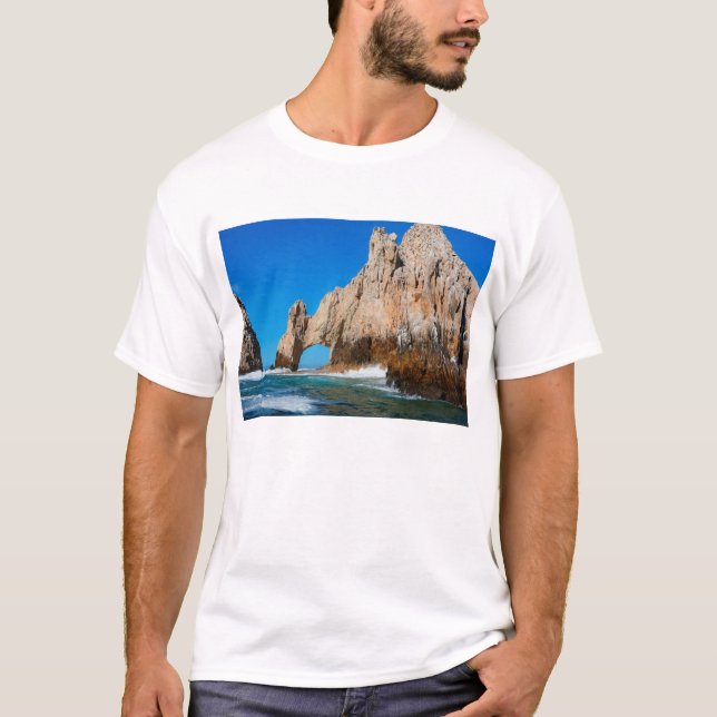 Vinkar att plaska på strand tee (Framsida)