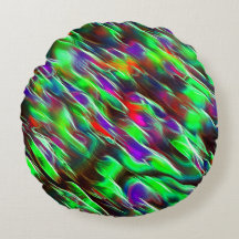 Vinkar färgad i grönt, rött, lera och lila