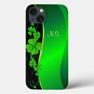 Vinkar guld- fauxglitter för lycklig Shamrock