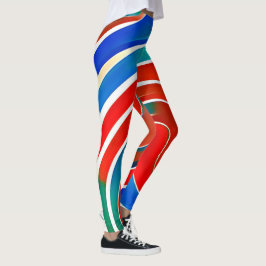 Vinkar mönster #02 leggings
