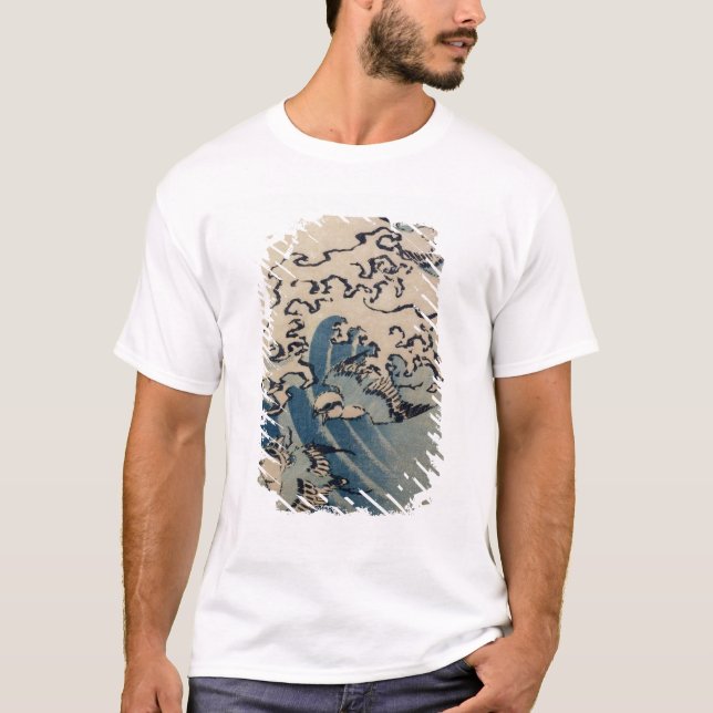 Vinkar och fåglar, c.1825 tee shirt (Framsida)