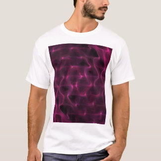 Vinkar svart bakgrund med färgad Abstrakt T Shirt