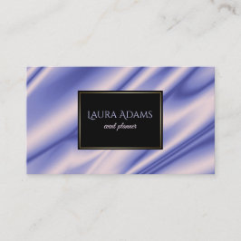 Vinkar textur för abstrakt violett silke visitkort