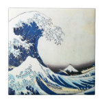 "Vinkar underbaren" japansk målning vid Hokusai Kakelplatta<br><div class="desc">" Vinkar underbaren" japansk målning vid Hokusai C. 1830-1832</div>