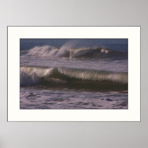 Vinkar utskrift av Ocean Beach Poster