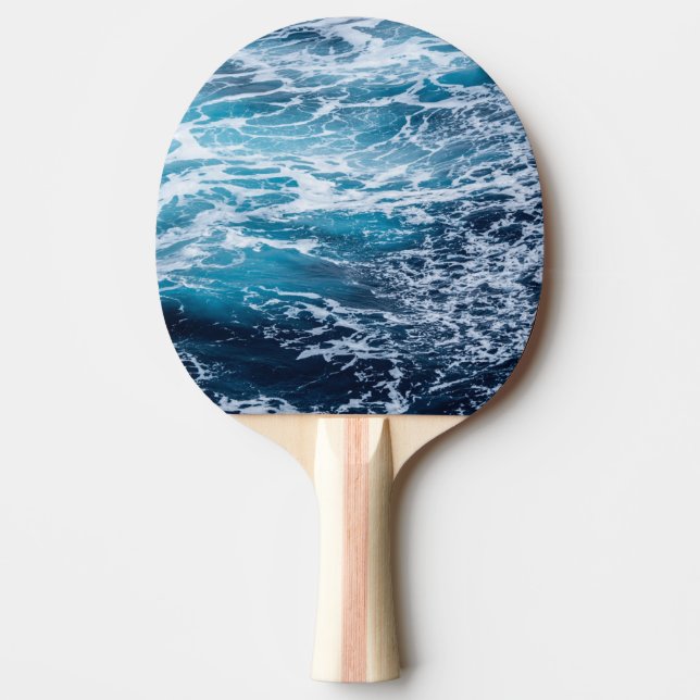 Vinkara blå Oceanen Sommarbuss Pingisracket (Framsidan)