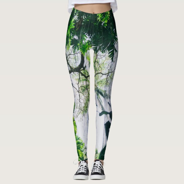 Vinkara havet leggings (Framsida)