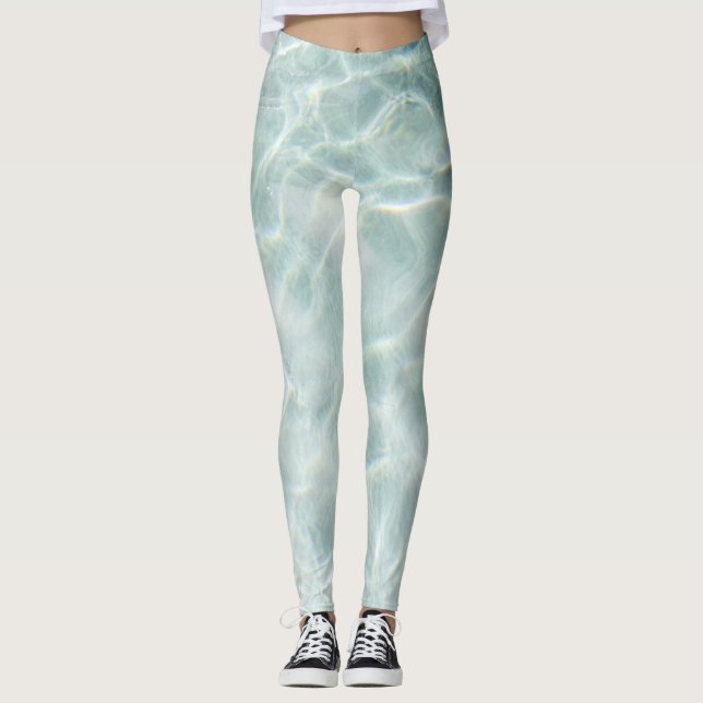 Vinkara havet leggings (Framsida)