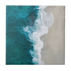 Vinkara havet - Maldiverna Shore Kakelplatta