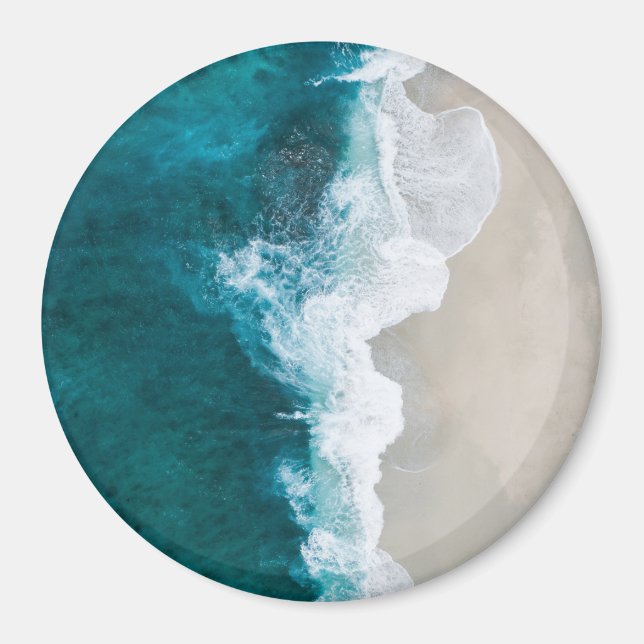 Vinkara havet - Maldiverna Shore Magnet (Framsidan)