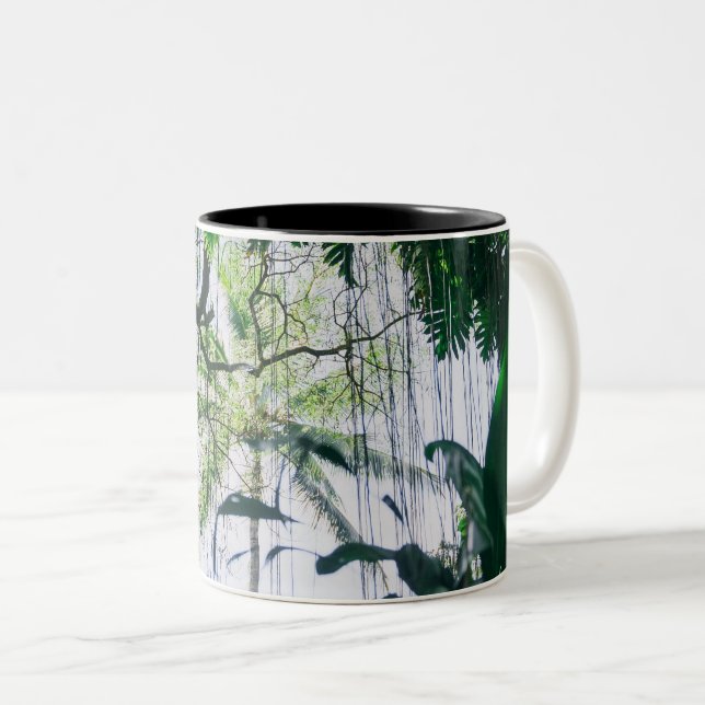 Vinkara havet Två-Tonad mugg (Framsida höger)