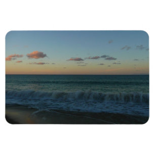 Vinkara kraschar vid Sunset Beach Ligcape Magnet