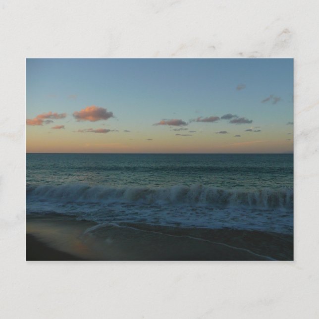 Vinkara kraschar vid Sunset Beach Ligcape Vykort (Framsida)