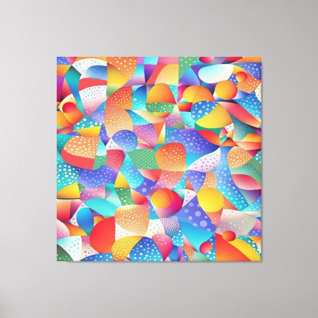 Vinkara oceanen canvastryck (Framsida)