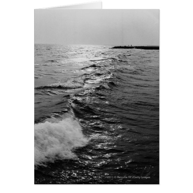Vinkara oceanen hälsningskort (Framsidan)