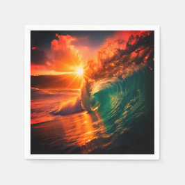 Vinkara oceanen pappersservett