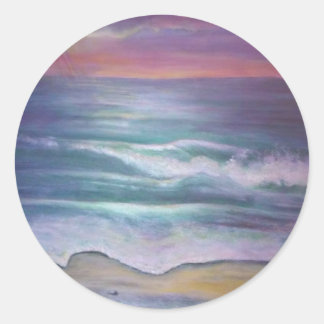 Vinkara oceanen runt klistermärke