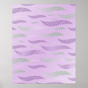 Vinkara tigern (stiliserad mönster) 3 poster