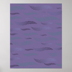 Vinkara tigern (stiliserad mönster) 9 poster