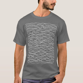 vinkart geometriskt linjer t shirt