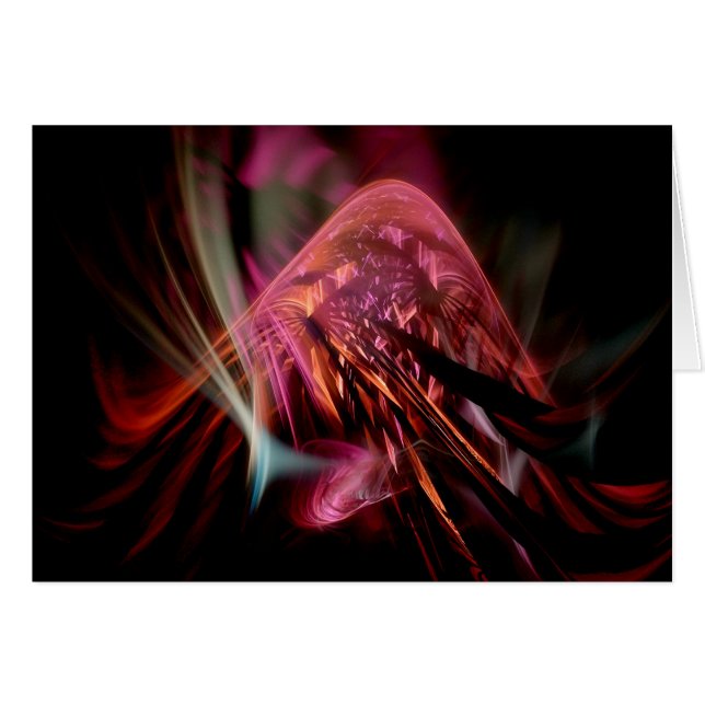 Vinkart kort för Fractal (Framsidan Horizontal)