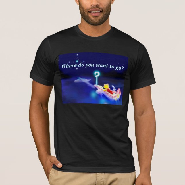 Vinkel björnT-tröja T Shirt (Framsida)