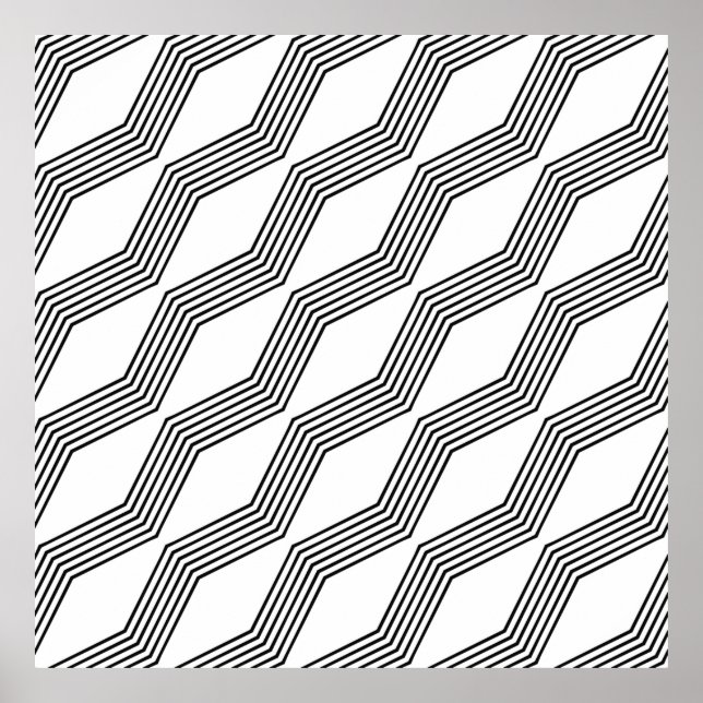 Vinkel för diagonalt rand poster (Framsidan)