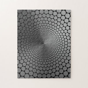 Vinkel ljussken/Svart LJUD för optisk Illusion Pussel